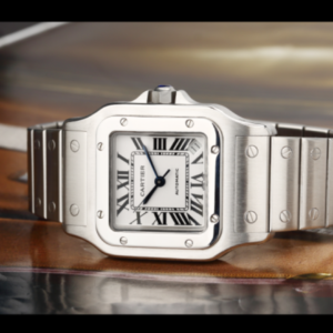 Cartier Santos Galbee Xl 45.54 34.87mm Rare Discontinued