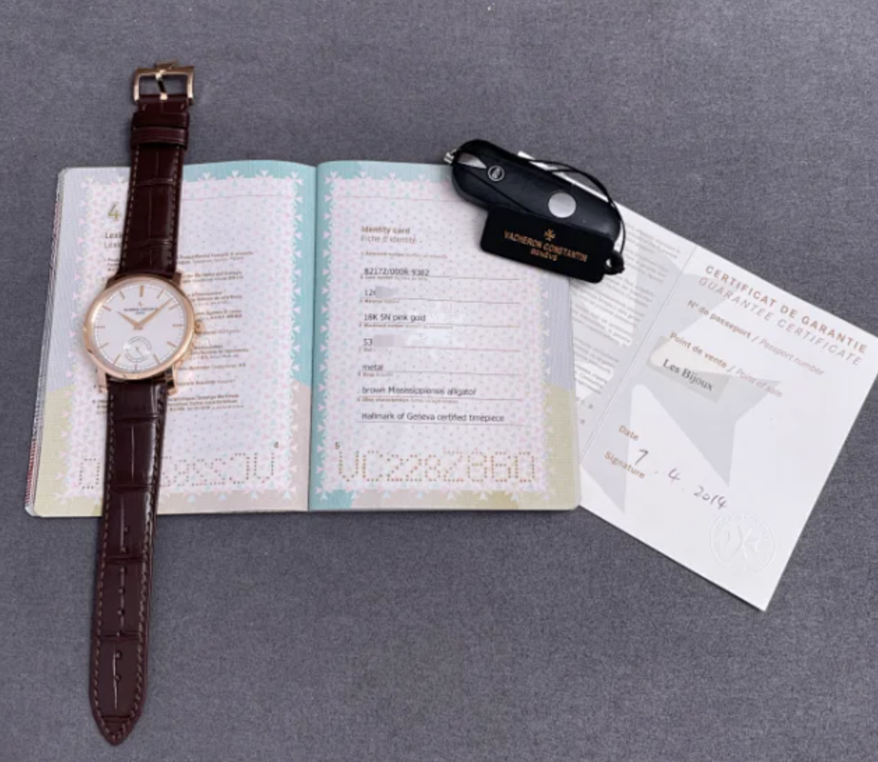 Vacheron best sale constantin passport