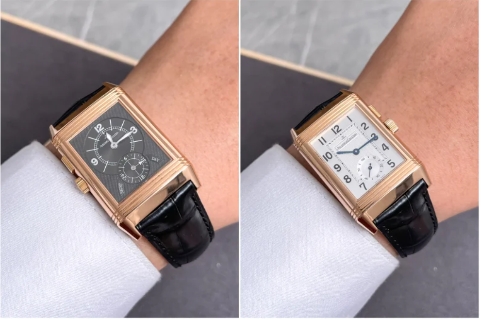 Jaeger-LeCoultre Reverso Duoface Duo Face Rose Gold 270.2.54 272.2.54 ...