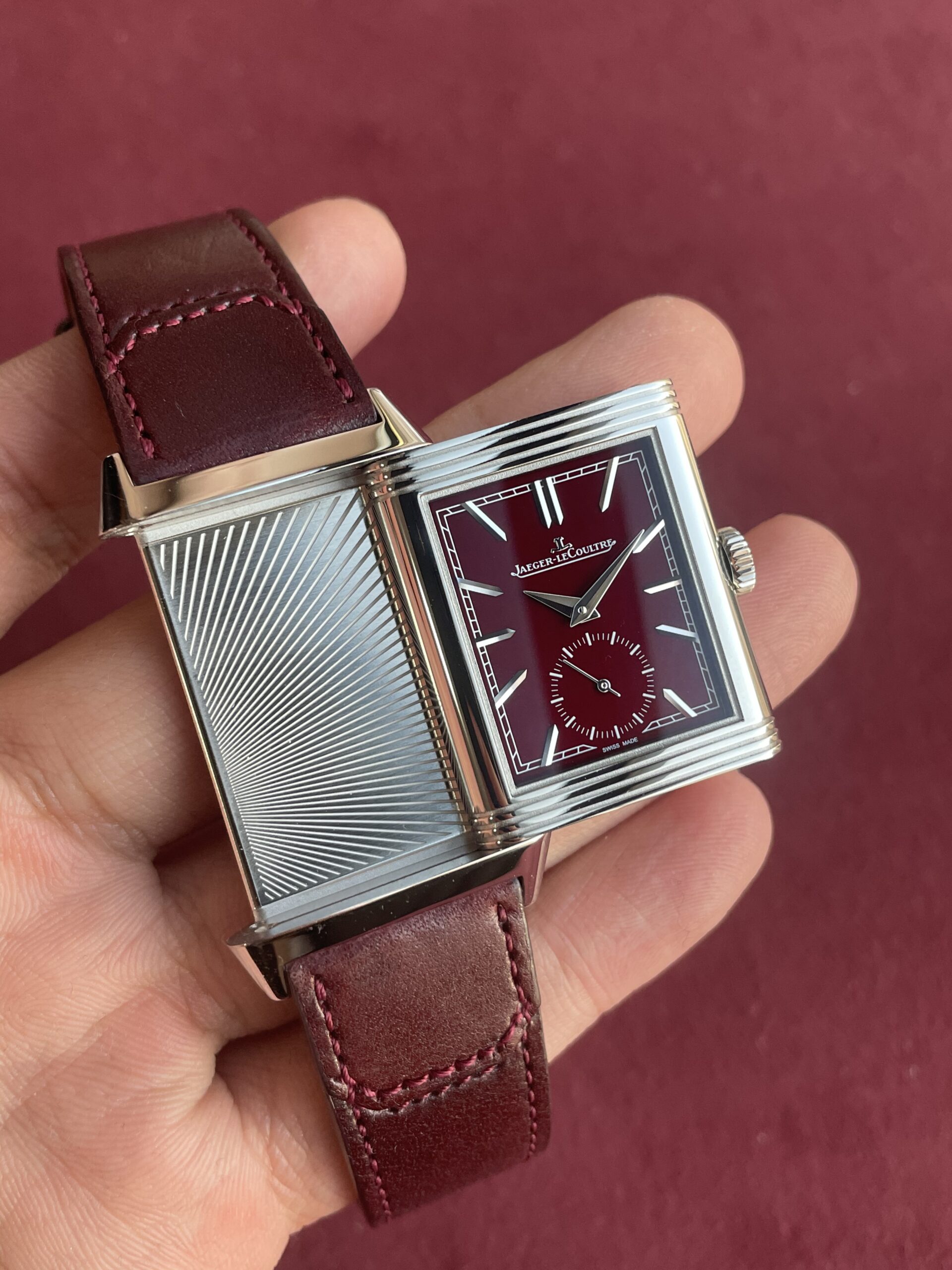 Jaeger-LeCoultre Q397846J Reverso Tribute Small Seconds Red 